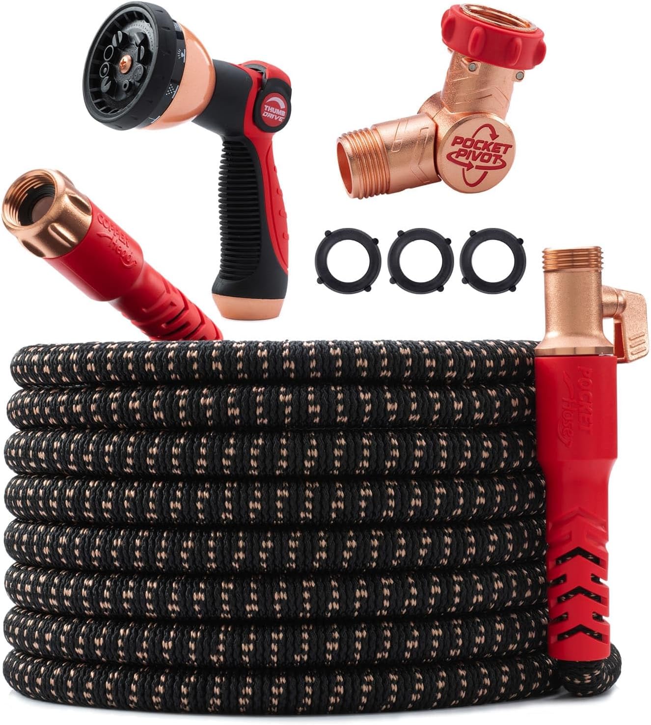 Pocket Hose Copper Head